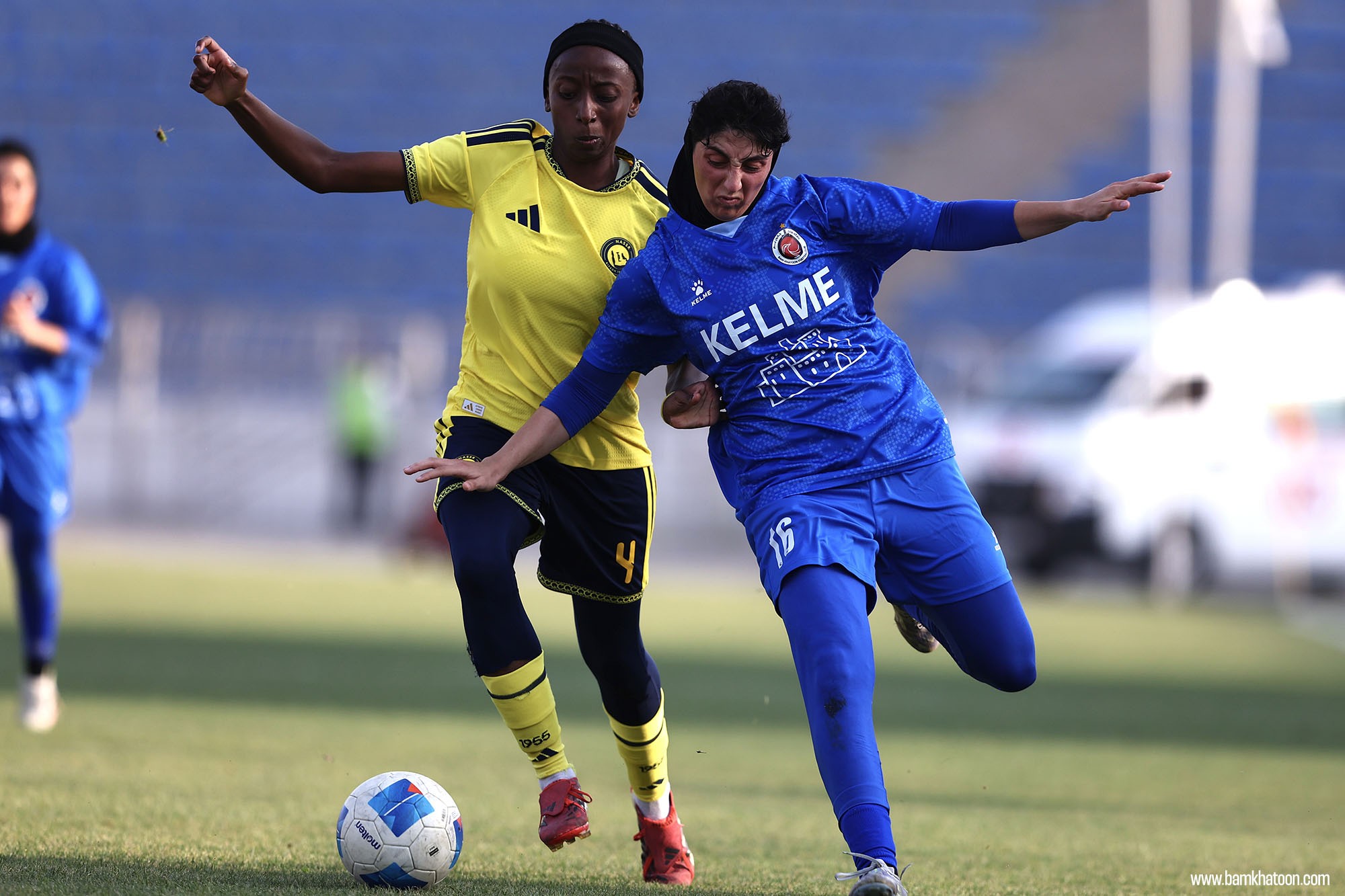 Bam Khatoon in action against Al Nassr